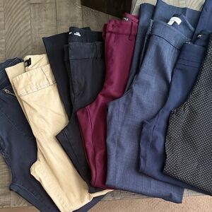 Women’s Assorted 7PC Pant Collection - Size 6/8 EUC